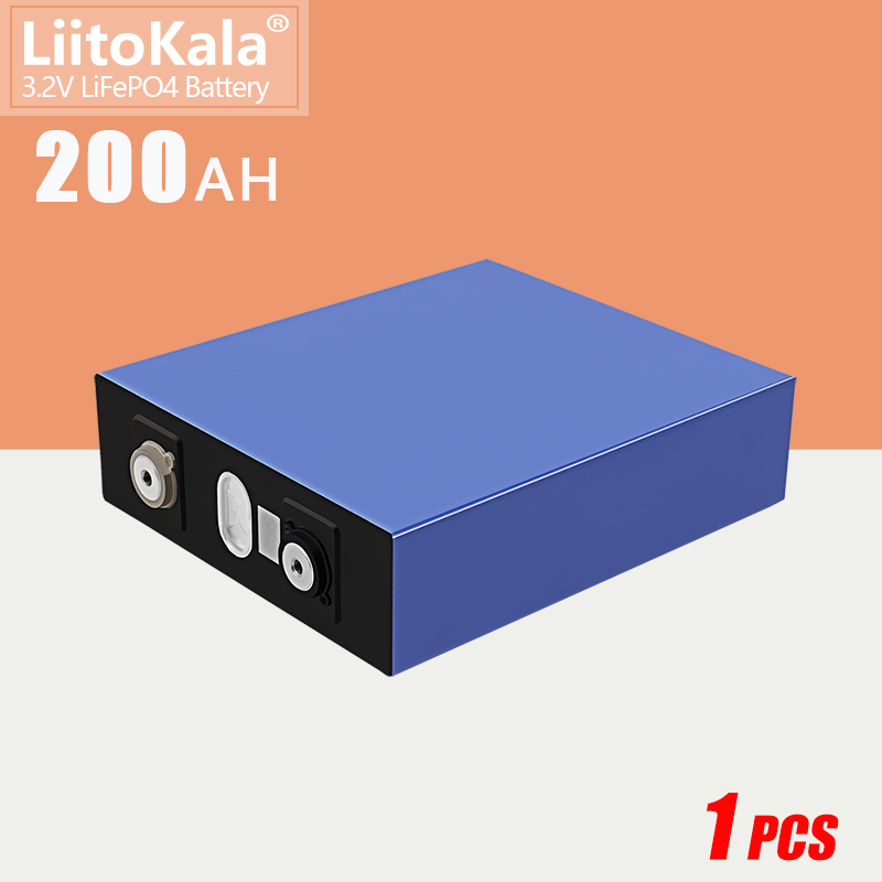 LiitoKala 24V 100Ah LiFePO4 Batterie Solar Golf Auto für